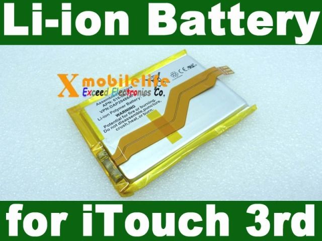 Internal Li ion Battery Repair Replacement for iPod Touch 3rd Gen 32GB 