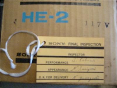 Sony TC 880 2 Reel To Reel  