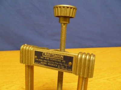 Vintage  Craftsman Doweling Jig # 4186 J26  