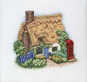 Anchor Lilliput lane Cross Stitch Kit Swan Green  