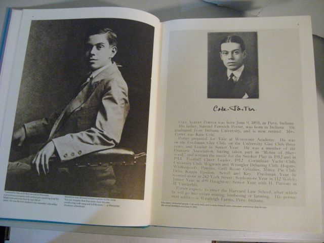 72 COLE PORTER BIOGRAPHY w/LYRICS CAST/PERSONAL PHOTOS  