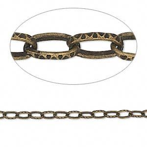 Sale Lot Steampunk Antique Brass Cable Chain 195 inches  