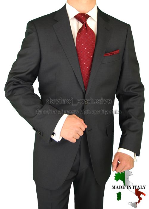 NATAZZI 160S MEN SUIT $2598 CASHMERE 21100_2 GRAY 48R  