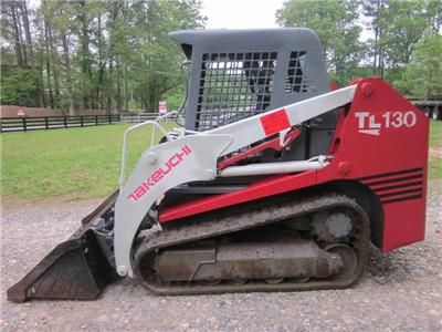 TAKEUCHI TL130, 1501 HRS, COMPACT TRACK LOADER  