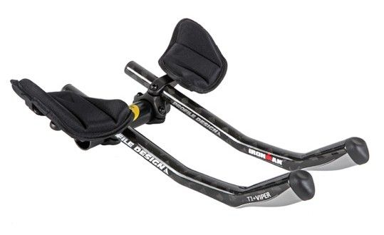 Profile Design T1 Plus Viper Aerobars Clip On T1+ Carbon Black 