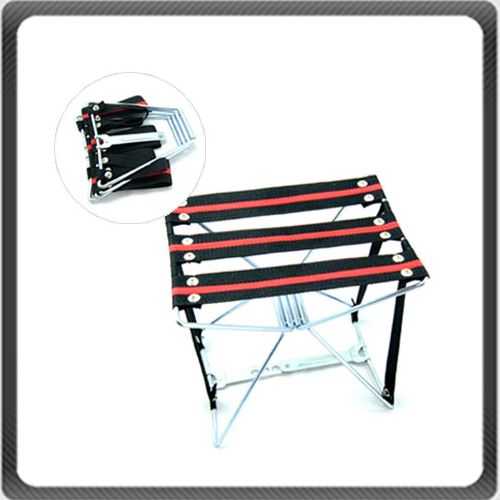 New Portable Steel folding stool Garden Picnic Camping  