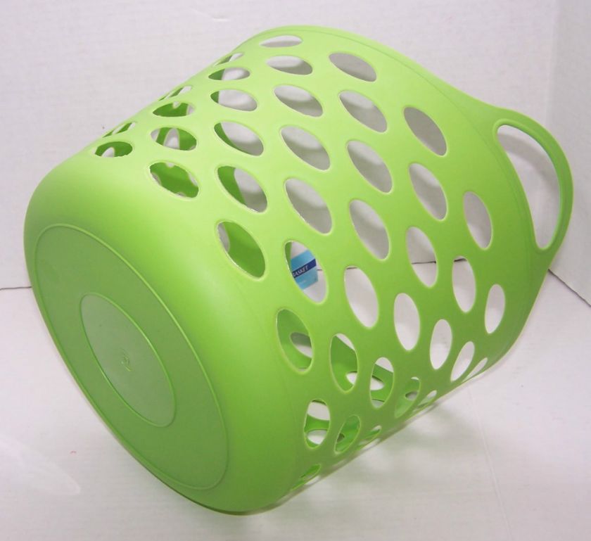 Plastic Dorm Room Toys Organizer Storage Laundry Basket  