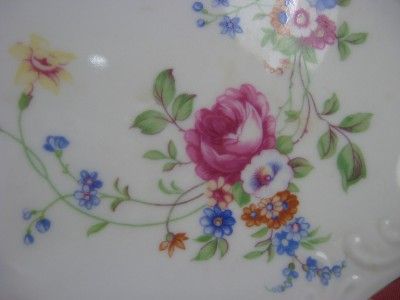 Wawel Pink Rose Garden 13 Large Platter Made in Poland  