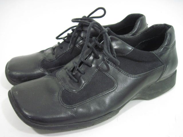 KENNETH COLE REACTION Black Urban Oxfords Sneakers Sz 7  