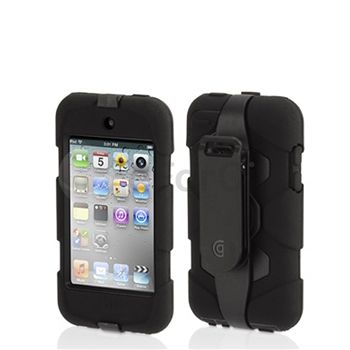 Griffin OEM Black Survivor Extreme Duty Case w/ Beltclip For iPod 