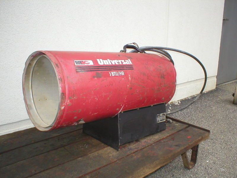 Universal LP 350,000 btu propane heater  