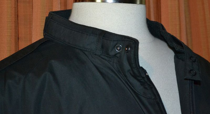 MEMBERS ONLY 80S RETRO RACER BLACK CASUAL CAFE JACKET MENS 4X 4XL 