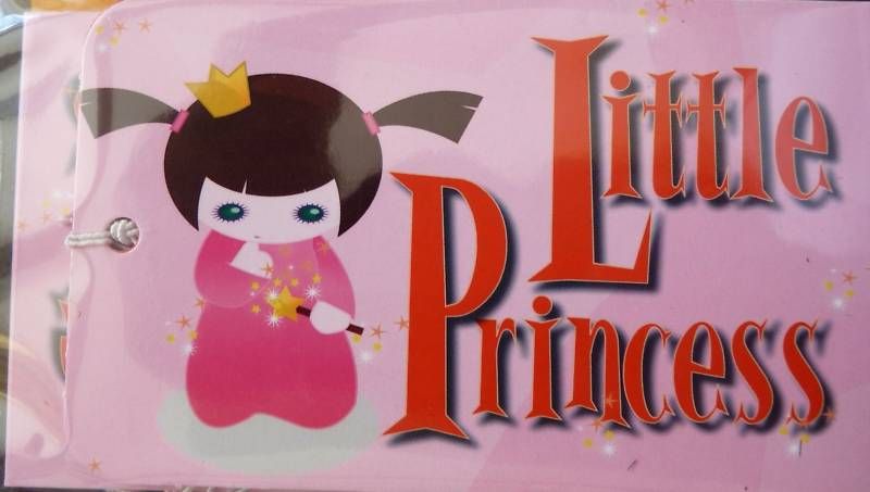 Little Princess luggage tags x4 BNIP  