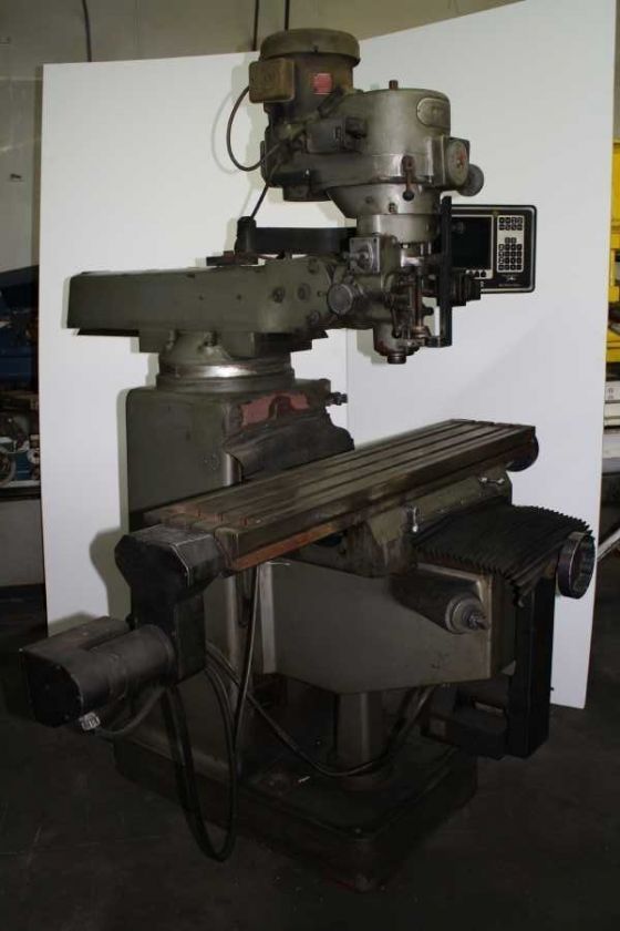 TRAK 2 CONTROL VERTICAL MILL 10 X 50  