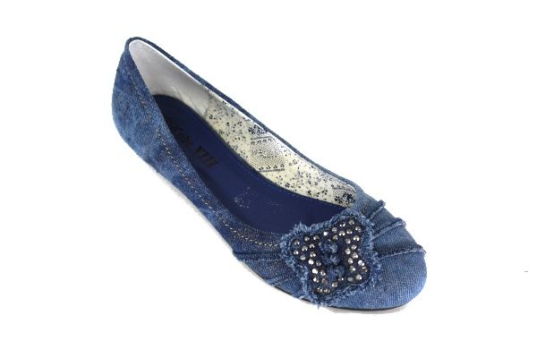 Lala V Tie Dye Studded Butterfly Flat  