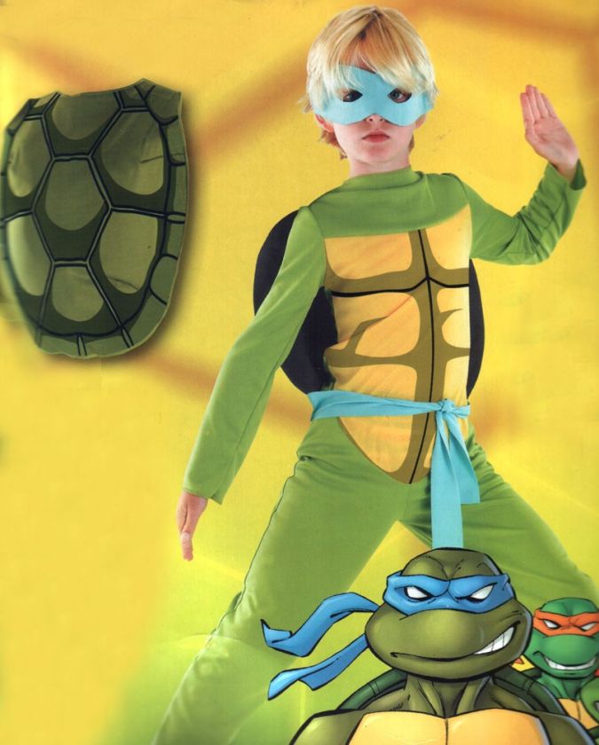 TMNT Leonardo Teenage Mutant Ninja Turtle Costume Child Boy Halloween 