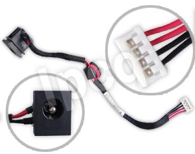 AC DC JACK POWER HARNESS TOSHIBA SATELLITE L305D S5934  