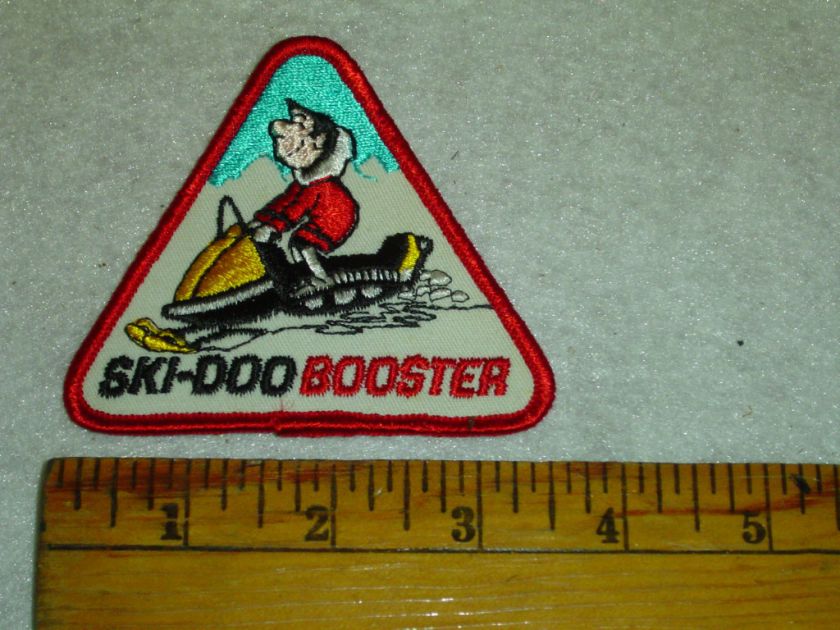 Vintage Snowmobile Patch for Suit Hat NEW Excellent Condition Ski Doo 