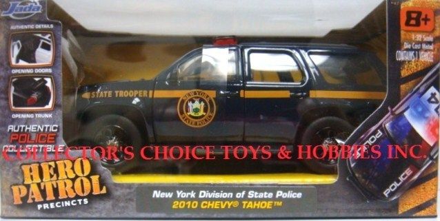 JADA 1/32 HERO PATROL NEW YORK POLICE 2010 CHEVY TAHOE  