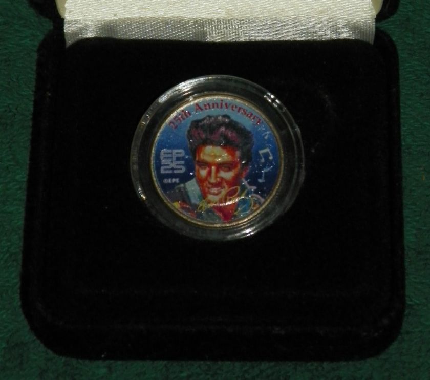 2002 ELVIS PRESLEY TENNESSEE STATE QUARTER   COLOR  