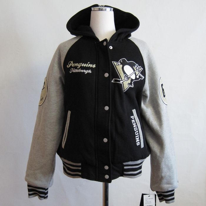 Pittsburgh Penguins Ladies Hood Jacket S M L XL 2XL  