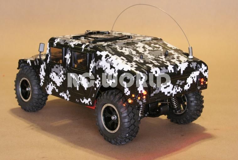 TAMIYA 1/12 RC TRUCK HUMMER M1025 HUMMER DIGITAL CAMO #58154 *READY TO 