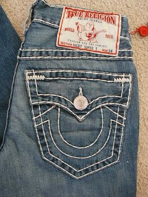 NWT True religion mens Ricky super T jeans in Yukon  