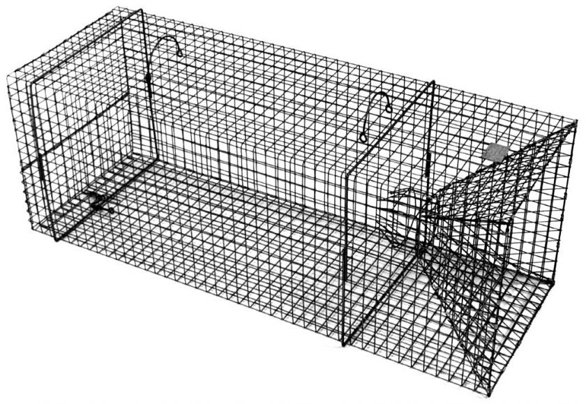 Tomahawk Model 406 Rigid Single Door XL Fish Trap 42x15  