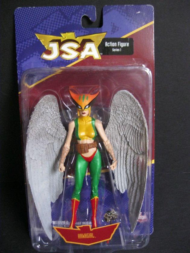 HAWKGIRL JSA Action Figure Series 1 DC Direct  