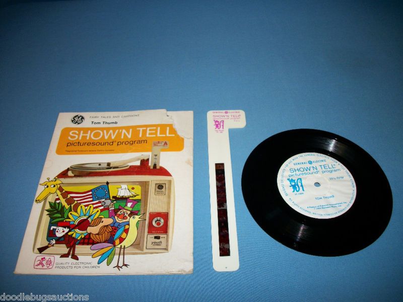   Show n Tell TOM THUMB Record & Film Key Strip Set   