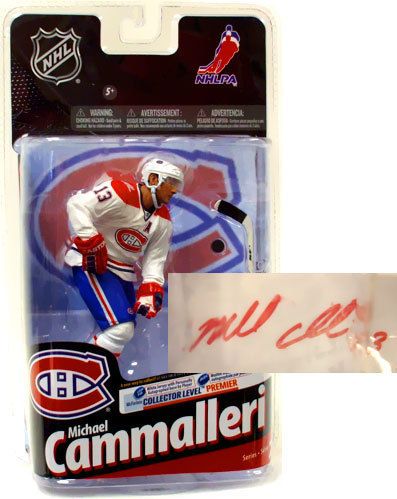 McFarlane NHL Figure Chase Mike Cammalleri Auto /200  