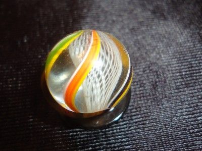 LARGE BEAUTIFUL OLD,VINTAGE,ANTIQUE SWIRL MARBLE  732  