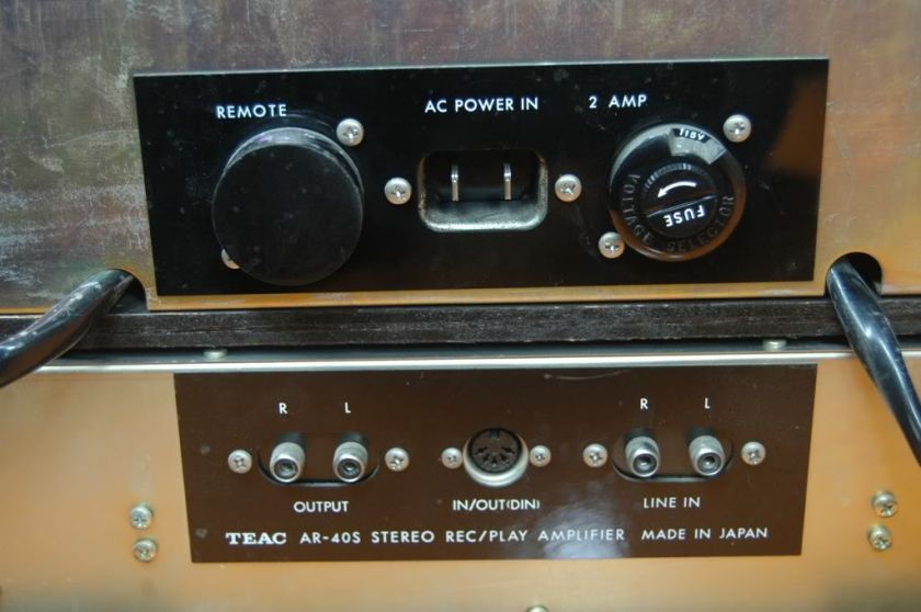 Reel to Reel Tape Player TEAC AR 40S  