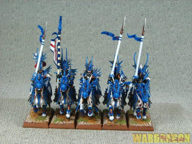 WDS Pro painted High Elf Dragon Princes of Caledor m22  