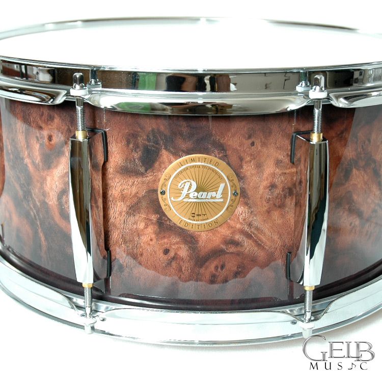 Pearl BPS1465S/C488 Artisan II Walnut 14 x 6.5 Snare  