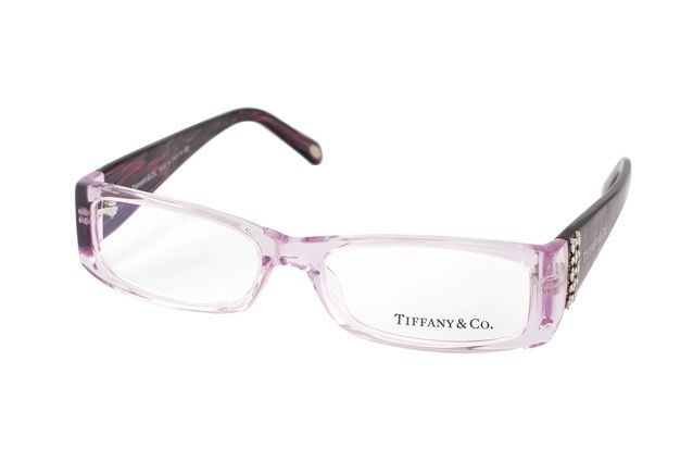 NEW TIFFANY & CO EYEGLASSES TF2002B TF 2002B PINK TRANSPARENT  