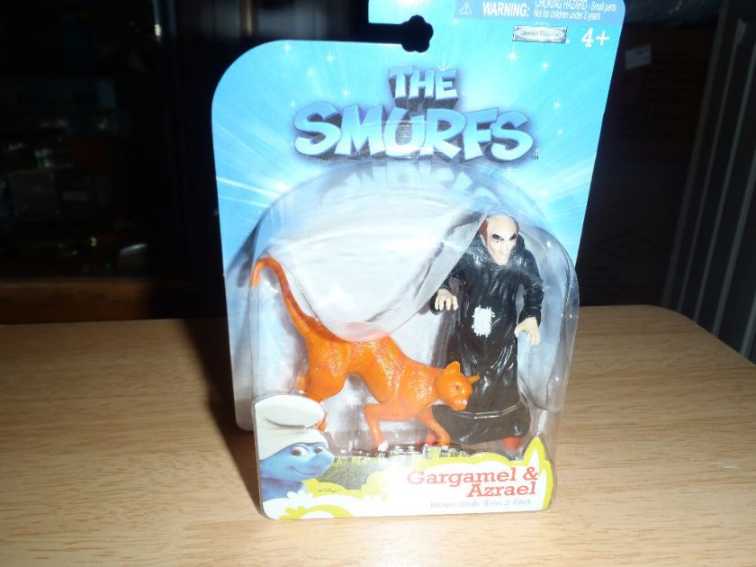 THE SMURFS  GARGAMEL@ AZRAEL MOVIE GRAB 2 PACK  