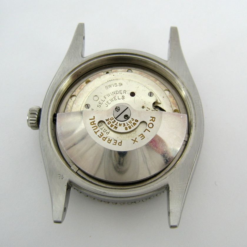 Rare 1954 Rolex 6202 Turn O Graph Pre Submariner Wrist Watch   All 