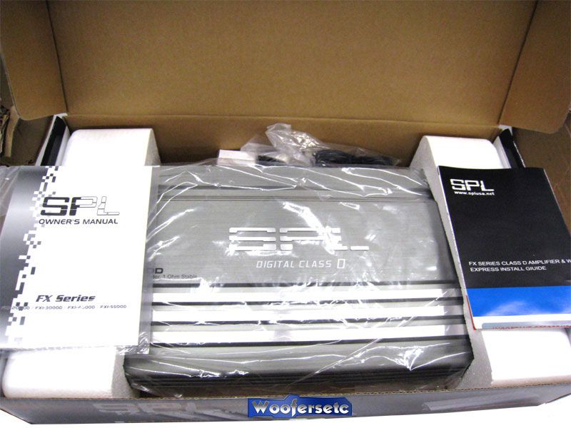 SPL FX15500D AMPLIFIER 5500W AMP MAKERS OF SOUNDSTREAM  