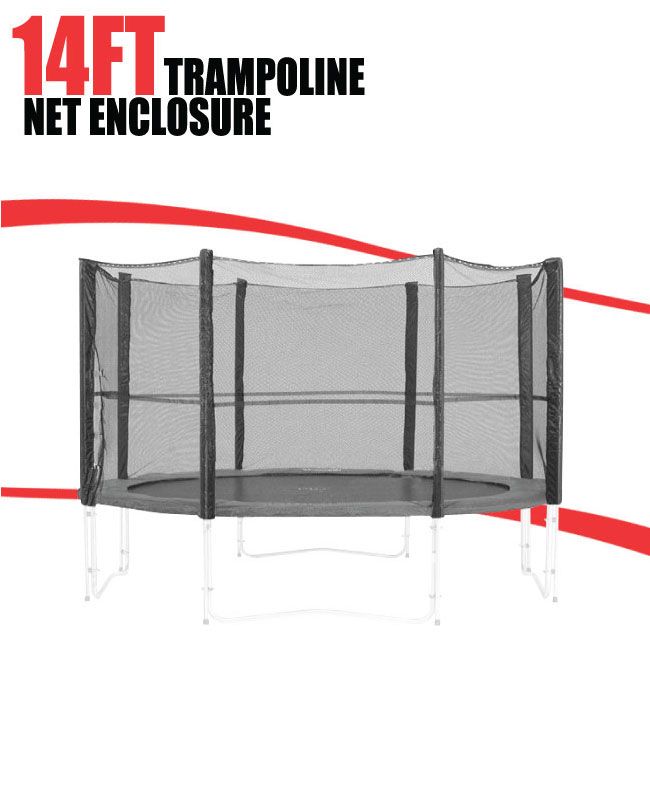   Trampoline Net Enclosure Netting Fence Safety Replacement Straight