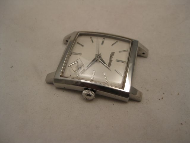 1959 WYLER VETTA AUTOMATIC WITH ITALIAN HABANA ALLIGATOR STRAP STEEL 