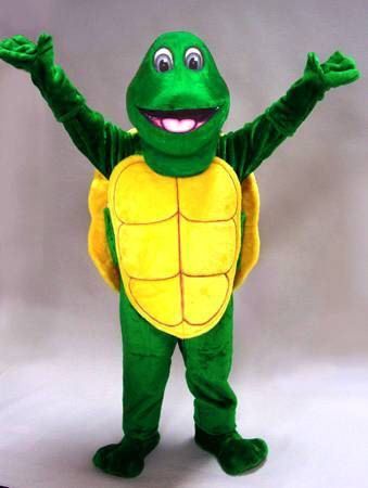 TURTLE MASCOT HEAD Costume Suit Halloween prop  