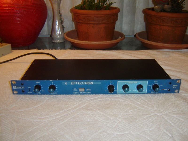 Deltalab Effectron ADM 64, Original,Vintage 80s FX Rack  