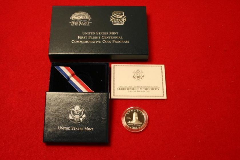 2003 PROOF FIRST FLIGHT COMMEM HALF DOLLAR (50 AVAIL.)  