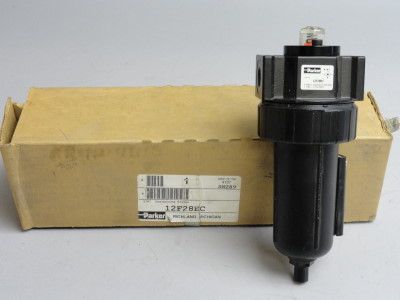   HANNIFIN 12F COALESCING FILTER 12F28EC 3/8 AIR PNEUMATIC AUTO DRAIN