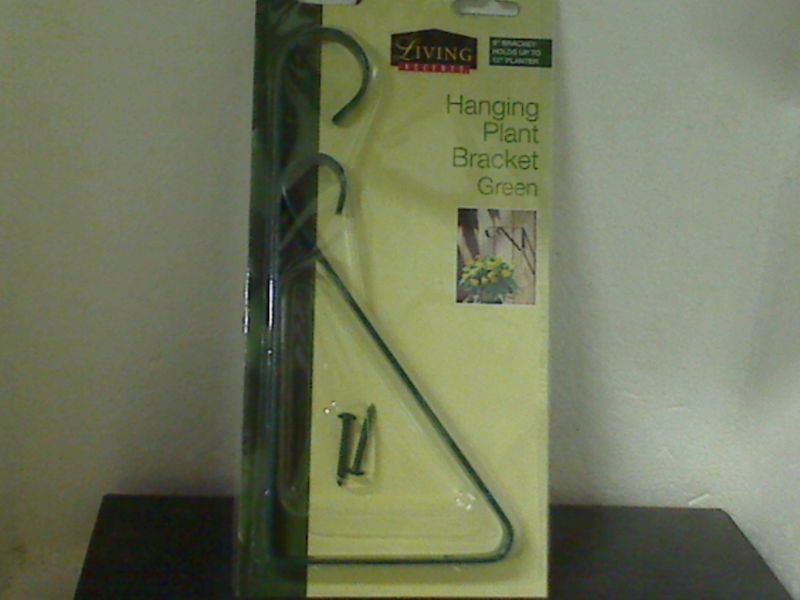 Living Accent 9 Hanging Plant Bracket Green 7084536  