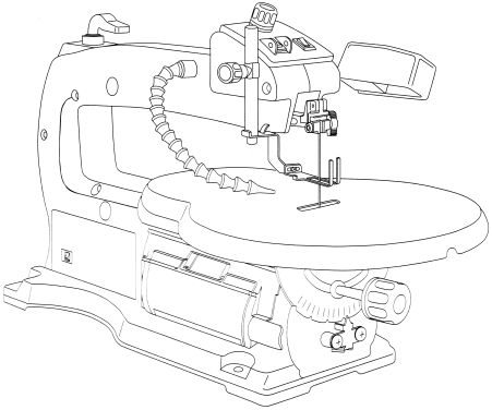 DREMEL Model 1680 16 Scroll Saw Operators & Parts Manual 0281  