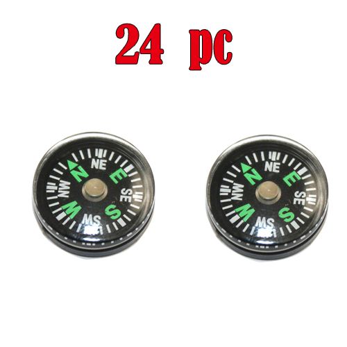 20mm Mini Body Pocket Compass Hiking Camping X24pc  