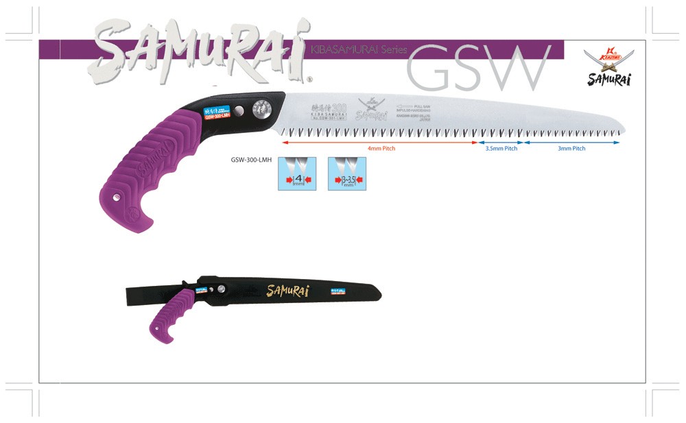 Samurai KIBA GSW 270 LMH Professional Pruning Saw  