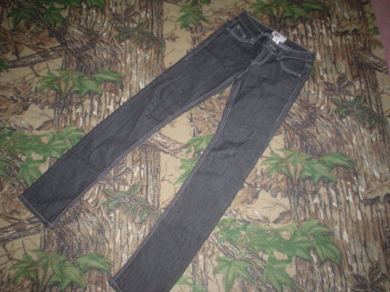 So Junior Girls Stretch Black Skinny Jeans Size 0 Avg  